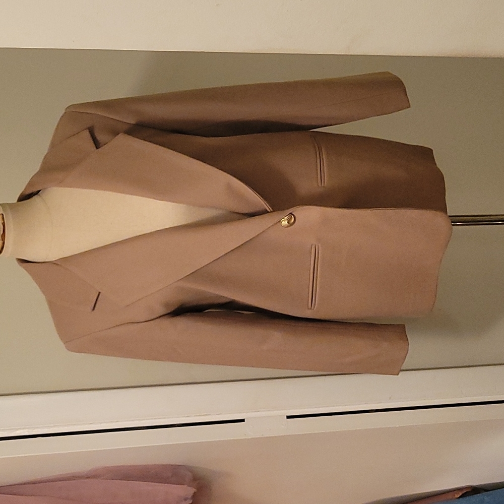 Tan Wool Blazer